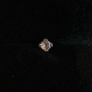 BVLA Rose Gold Rose Cut Diamond 2.5mm Cab Prong